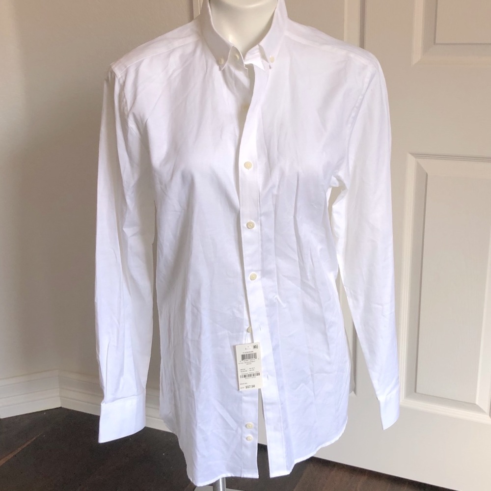 NWT! Bar III White Dress Shirt